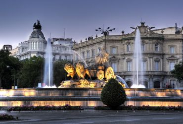 Madridas, Cibelės fontanas